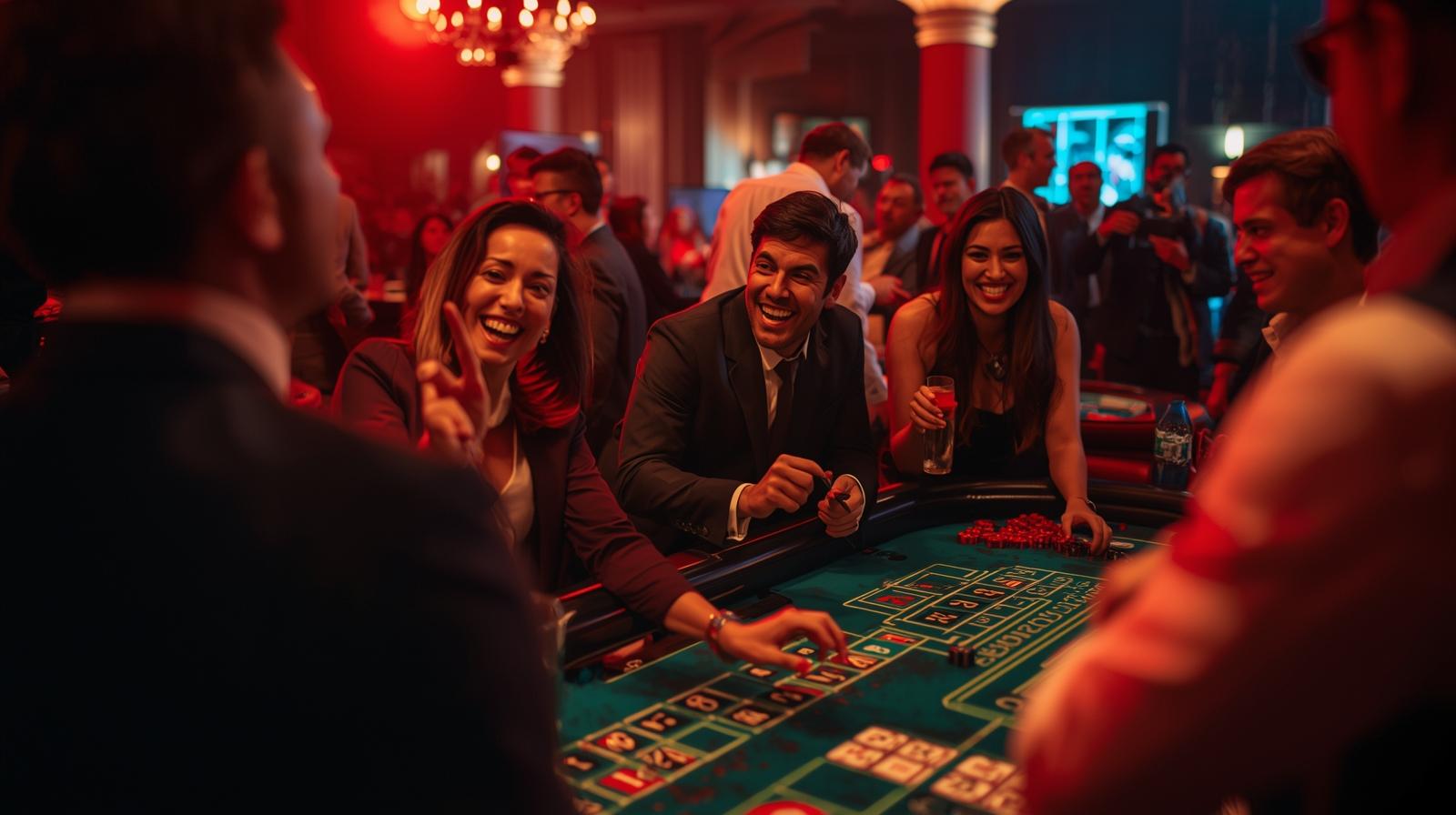 business casino parties