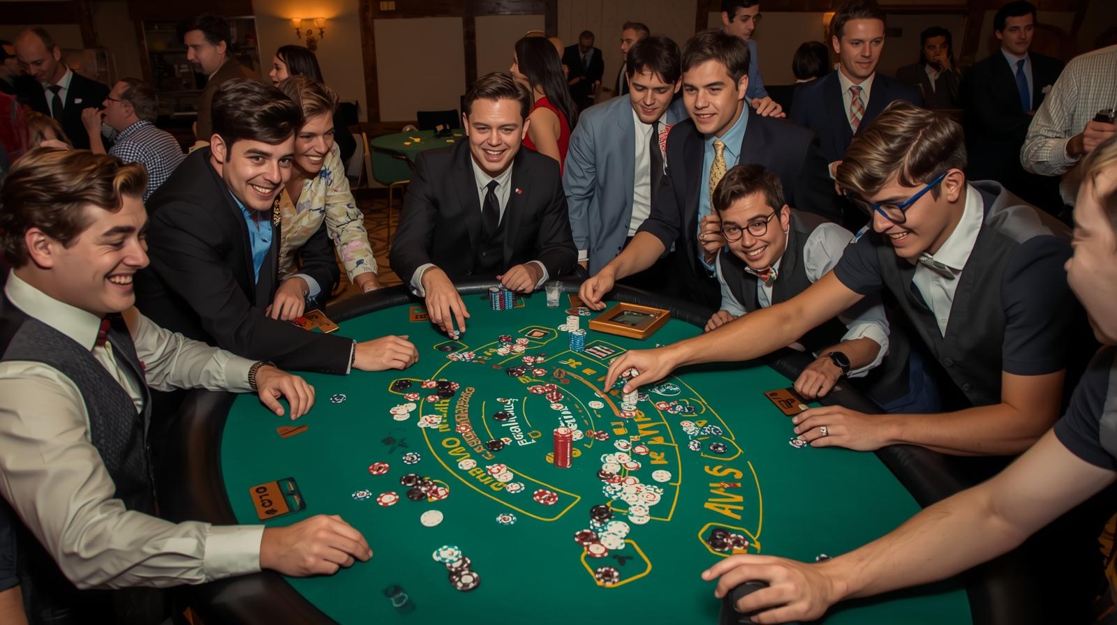 fraternity casino party fraternity events
