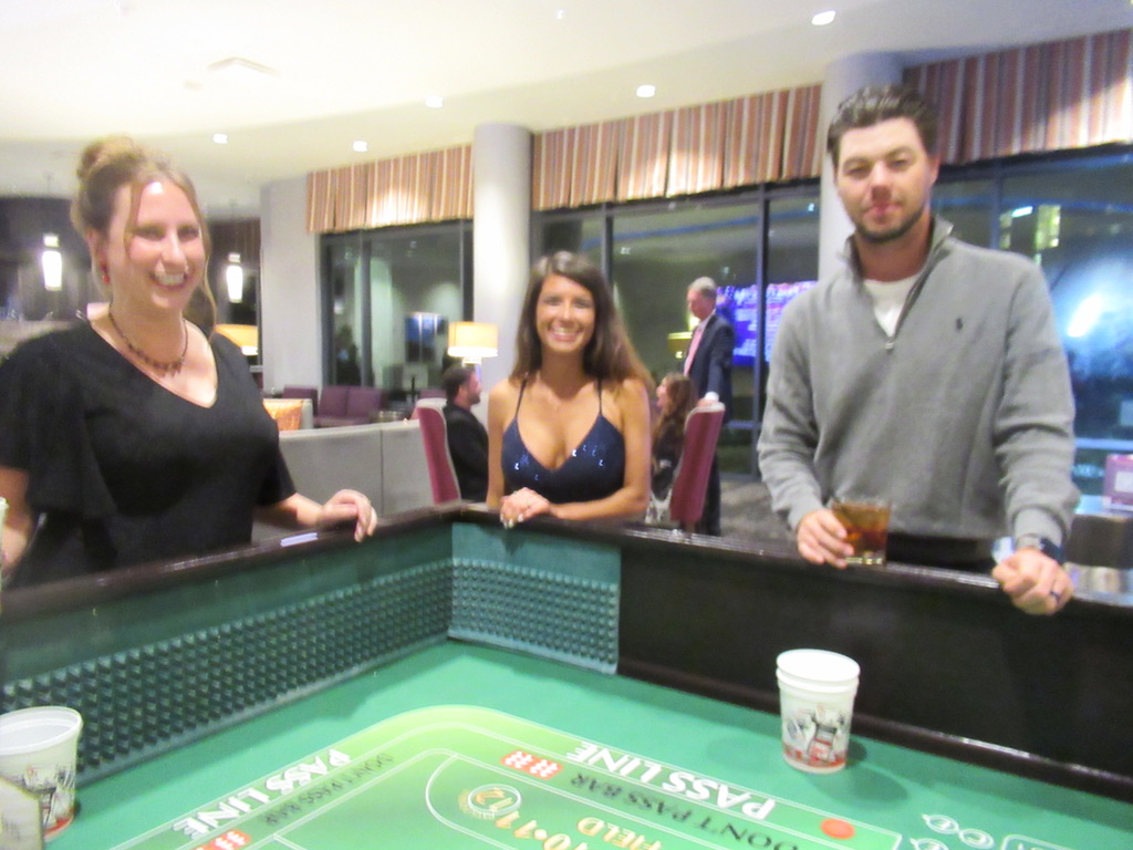 Winter Wonderland casino night